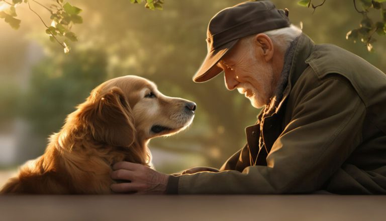 Surrender picture 16 9 man and dog